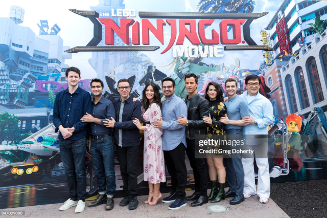 Zach Woods in a cast photo call for Warner Bros. Pictures’ The LEGO