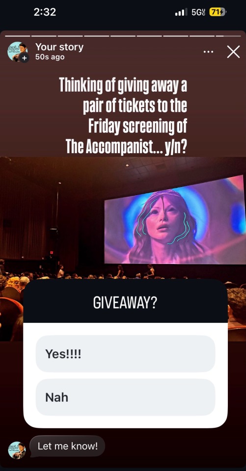drop a vote in our stories?