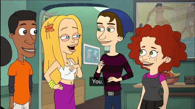 Zach Woods as Daniel in Big Mouth (S1. E8) “The Head Push” a n i m a