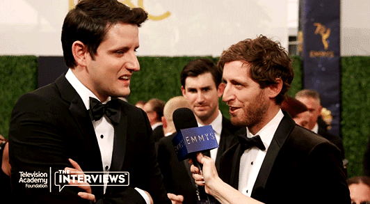 Red carpet interview at the 2018 Emmys with Thomas Middleditch