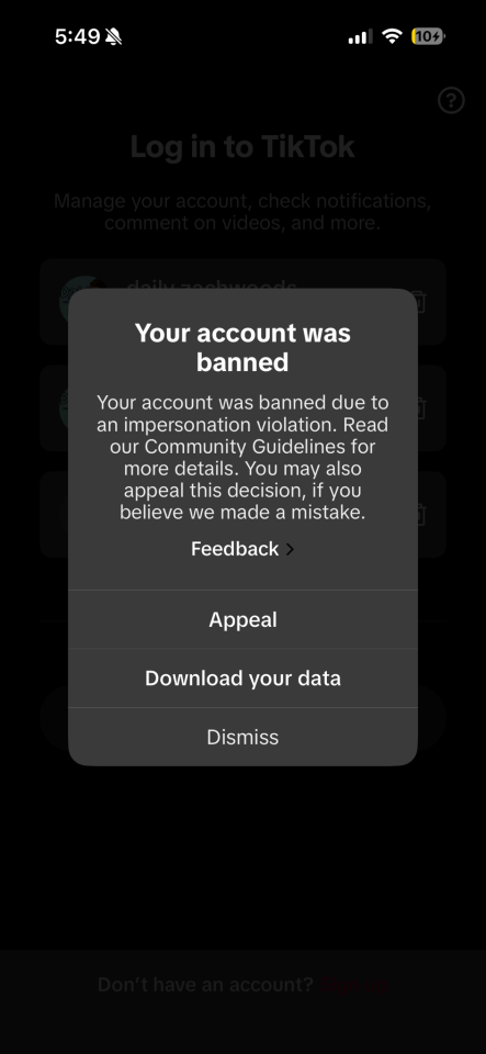 second time. can someone go yell at TikTok for me please