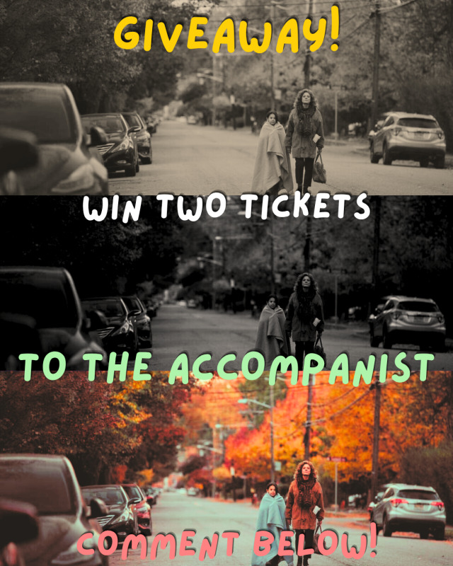Win tickets to see The Accompanist by Zach Woods! Get thee to